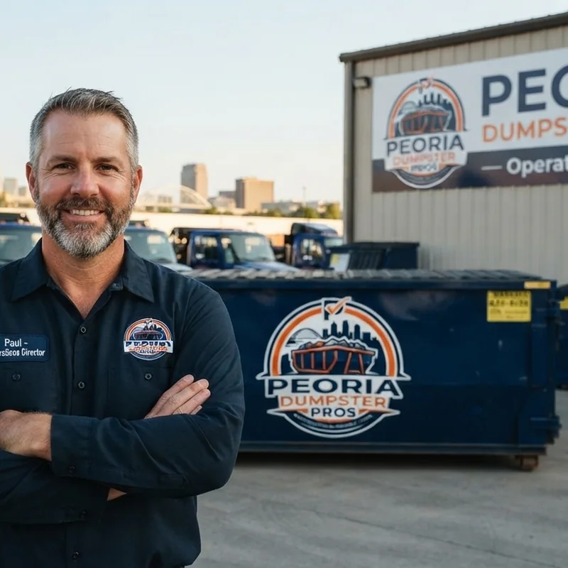Paul, Operations Director at Peoria Dumpster Pros